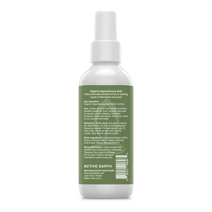 New Organic Hypochlorous Acid Mist/Spray