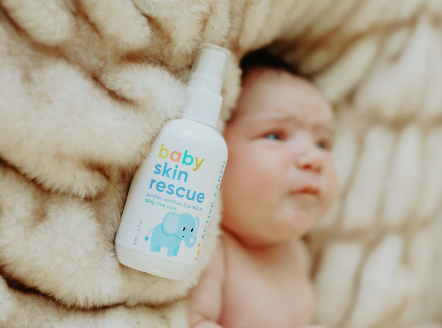 Organic Baby Skin Repair Spray – ActiveEarth Organic Baby Skin Repair Spray – ActiveEarth
