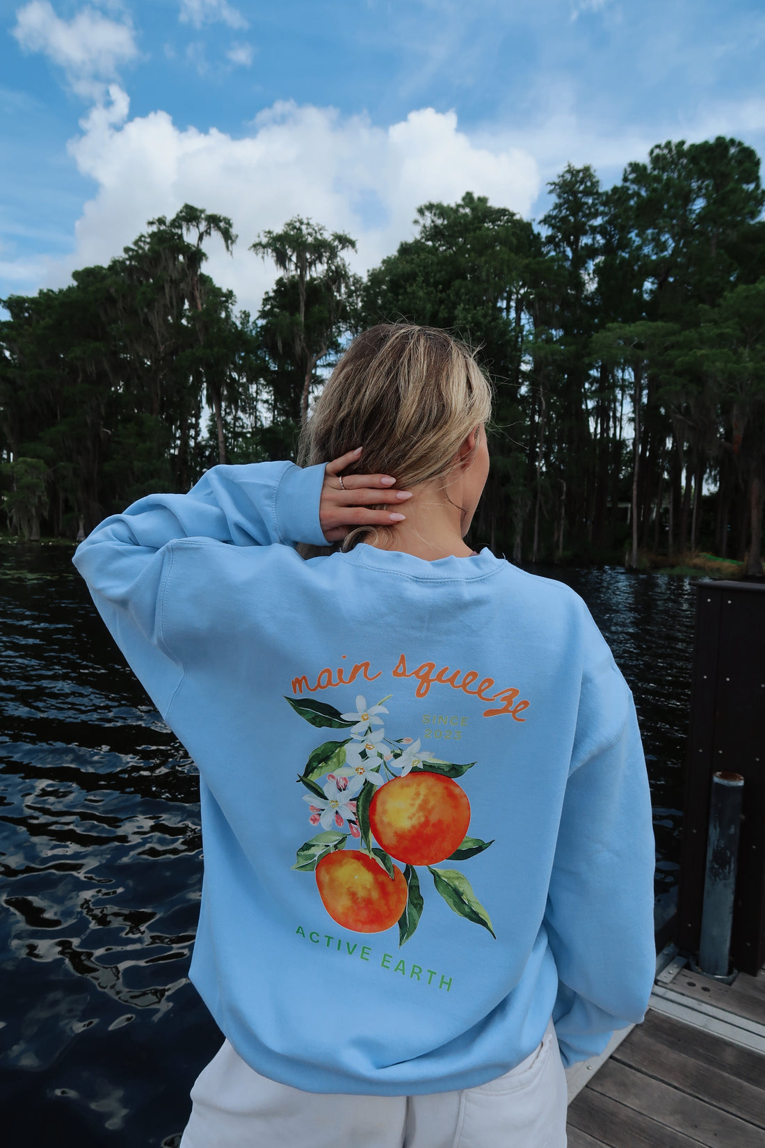 New Active Earth Main Squeeze Crewneck